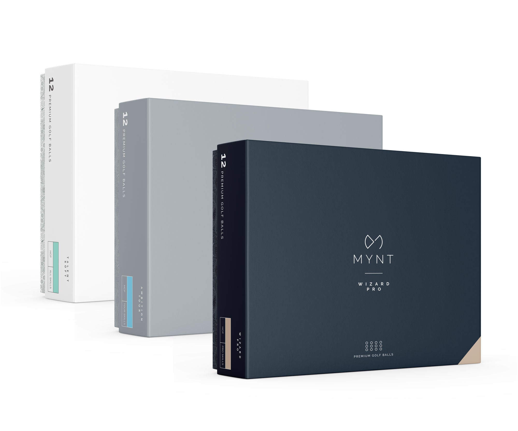 Paquet de test de balle de golf MYNT